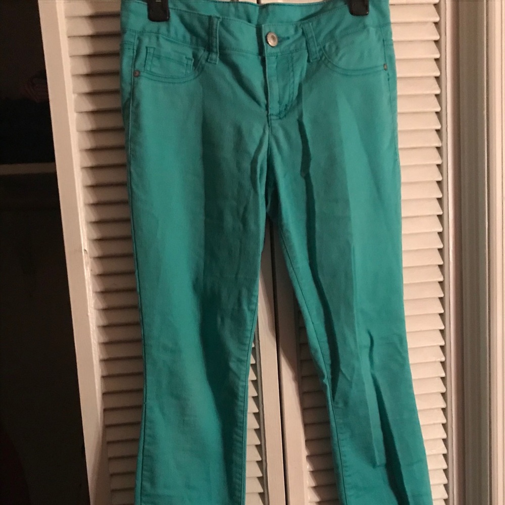Aqua skinny jeans